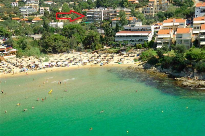 Sea View Palio Apartment Palaiontsiflikion Bagian luar foto