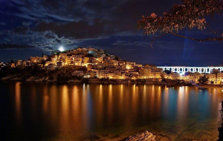 Sea View Palio Apartment Palaiontsiflikion Bagian luar foto