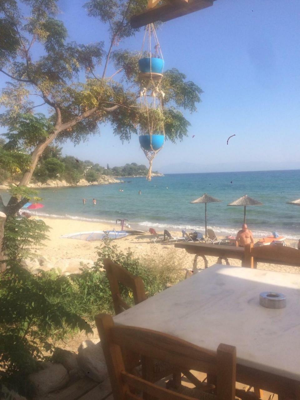 Sea View Palio Apartment Palaiontsiflikion Bagian luar foto