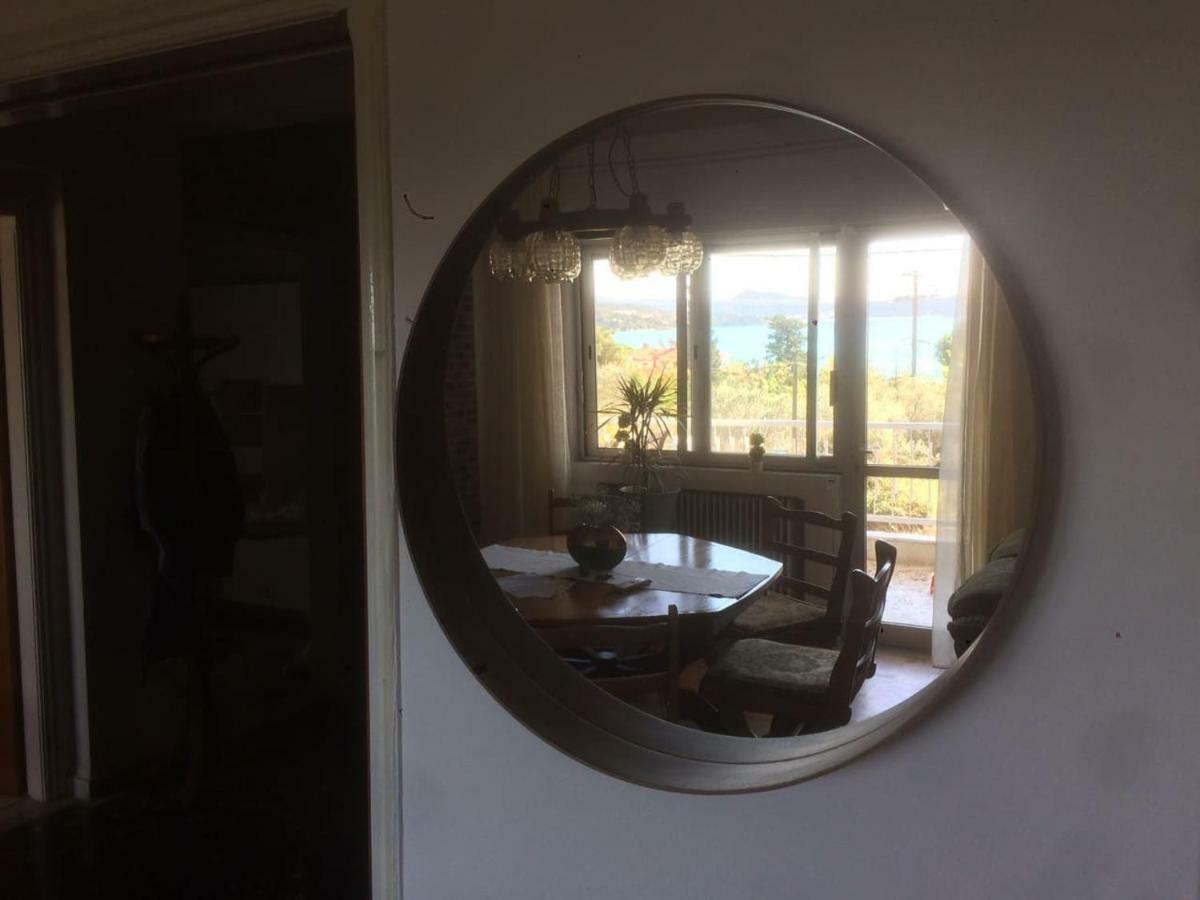 Sea View Palio Apartment Palaiontsiflikion Bagian luar foto