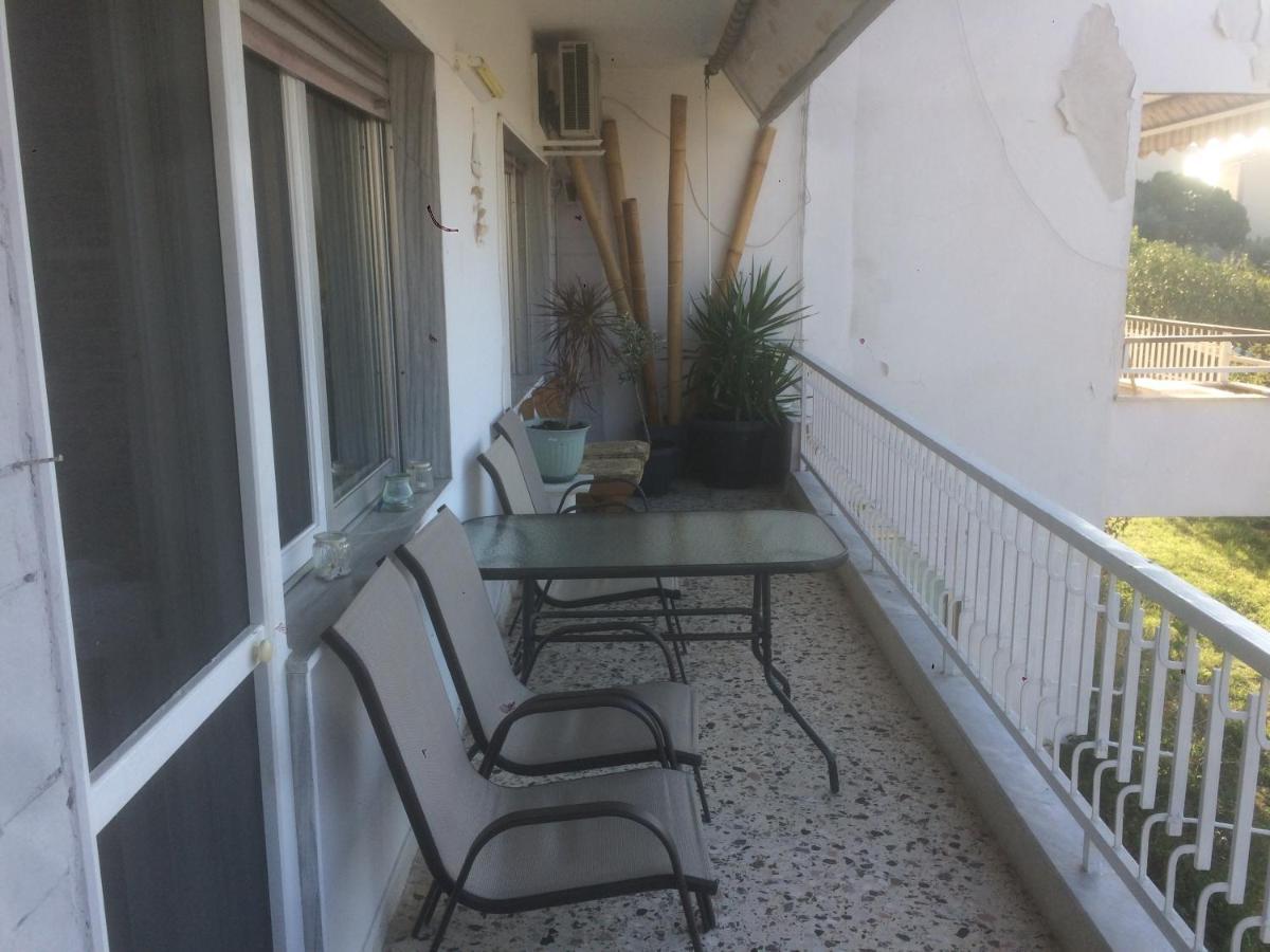 Sea View Palio Apartment Palaiontsiflikion Bagian luar foto
