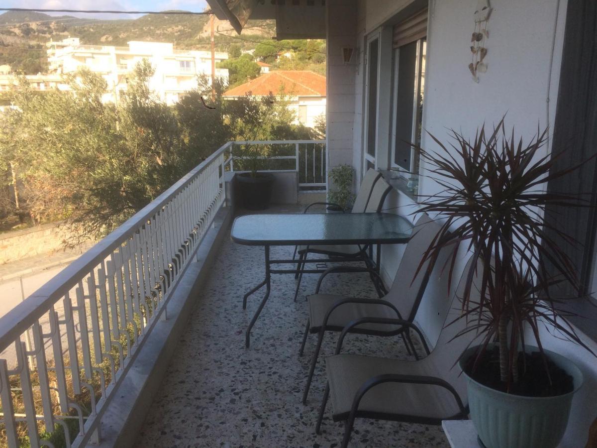 Sea View Palio Apartment Palaiontsiflikion Bagian luar foto